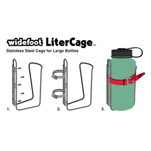 WideFoot Liter Cage - Black