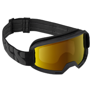 iXS Goggles Hack Frame:Black Lens:Mirror Gold